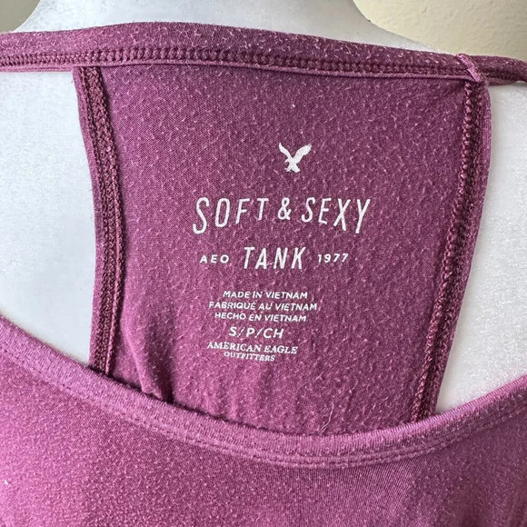 AMERICAN EAGLE Soft & Sexy Racer Back Swing Tank Top - small - Picture 8 of 8